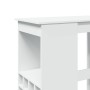 Mesa alta con estantes madera ingeniería 90x47,5x103,5 cm en Mesas de comedor | Comprar online en Foru.es