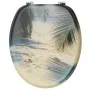 Toilet seats with lid 2 units MDF beach design by vidaXL, Toilet and bidet seats - Ref: Foro24-3056410, Price: 77,43 €, Disco...