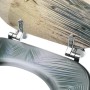 Asientos de inodoro con tapa 2 unidades MDF diseño de playa de vidaXL, Asientos de inodoros y bidés - Ref: Foro24-3056410, Pr...
