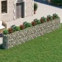 Arriate de gaviones de hierro galvanizado 610x50x100 cm de vidaXL, Maceteros y jardineras - Ref: Foro24-152039, Precio: 193,8...