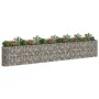 Arriate de gaviones de hierro galvanizado 610x50x100 cm de vidaXL, Maceteros y jardineras - Ref: Foro24-152039, Precio: 193,8...