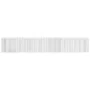 Arriate de gaviones de hierro galvanizado 610x50x100 cm de vidaXL, Maceteros y jardineras - Ref: Foro24-152039, Precio: 193,8...