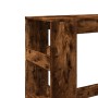 Mesa alta bar con estantes roble ahumado 90x40x103,5 cm en Mesas de comedor | Comprar online en Foru.es