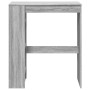 Mesa alta bar con estantes madera gris Sonoma 90x47,5x103,5 cm en Mesas de comedor | Comprar online en Foru.es