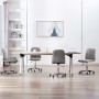 Sillas de comedor 4 unidades tela gris claro de vidaXL, Sillas de comedor - Ref: Foro24-3056530, Precio: 219,72 €, Descuento: %