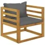 Gartenmöbel 7 Stück Kissen aus massivem Akazienholz von vidaXL, Gartensets - Ref: Foro24-3057613, Preis: 751,81 €, Rabatt: %
