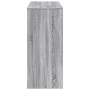 Mesa alta con estante gris Sonoma 124x46x103,5 cm en Mesas de comedor | Comprar online en Foru.es