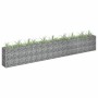 Arriate de gaviones de acero galvanizado 360x30x60 cm en Macetas y jardineras | Comprar online en Foru.es