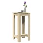 Mesa alta de bar madera ingeniería roble Sonoma 51x50x103,5 cm en Mesas de comedor | Comprar online en Foru.es