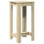Mesa alta de bar madera ingeniería roble Sonoma 51x50x103,5 cm en Mesas de comedor | Comprar online en Foru.es