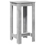 Mesa alta de bar madera ingeniería gris hormigón 51x50x103,5 cm en Mesas de comedor | Comprar online en Foru.es