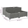 Arriate polipropileno 80x80x38 cm de vidaXL, Maceteros y jardineras - Ref: Foro24-153301, Precio: 64,54 €, Descuento: %