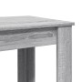 Mesa alta de bar madera ingeniería gris Sonoma 51x50x103,5 cm en Mesas de comedor | Comprar online en Foru.es