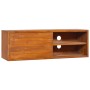 Mueble de TV de pared madera maciza de teca 180x30x30 cm de vidaXL, Muebles TV - Ref: Foro24-3057505, Precio: 183,91 €, Descu...