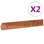 Mueble de TV de pared madera maciza de teca 180x30x30 cm de vidaXL, Muebles TV - Ref: Foro24-3057505, Precio: 183,91 €, Descu...
