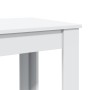 Mesa alta de bar madera ingeniería blanca 102x50x103,5 cm en Mesas de comedor | Comprar online en Foru.es