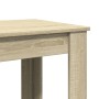 Mesa alta de bar madera ingeniería roble Sonoma 102x50x103,5 cm en Mesas de comedor | Comprar online en Foru.es