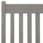Juego de comedor para jardín 5 pzas madera maciza acacia gris de vidaXL, Conjuntos de jardín - Ref: Foro24-3057907, Precio: 5...