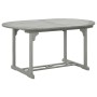 Juego de comedor para jardín 5 pzas madera maciza acacia gris de vidaXL, Conjuntos de jardín - Ref: Foro24-3057907, Precio: 5...