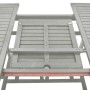 Juego de comedor para jardín 5 pzas madera maciza acacia gris de vidaXL, Conjuntos de jardín - Ref: Foro24-3057907, Precio: 5...