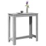 Mesa alta de bar madera ingeniería gris Sonoma 102x50x103,5 cm en Mesas de comedor | Comprar online en Foru.es