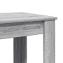 Mesa alta de bar madera ingeniería gris Sonoma 102x50x103,5 cm en Mesas de comedor | Comprar online en Foru.es