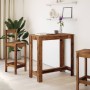 Mesa alta de bar madera ingeniería envejecida 102x50x103,5 cm en Mesas de comedor | Comprar online en Foru.es