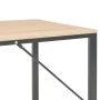 Escritorio para ordenador color roble y negro 120x60x73 cm de vidaXL, Escritorios - Ref: Foro24-20252, Precio: 120,98 €, Desc...