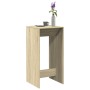 Mesa alta de bar madera ingeniería roble Sonoma 51x50x103,5 cm en Mesas de comedor | Comprar online en Foru.es