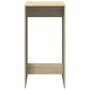 Mesa alta de bar madera ingeniería roble Sonoma 51x50x103,5 cm en Mesas de comedor | Comprar online en Foru.es