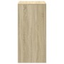 Mesa alta de bar madera ingeniería roble Sonoma 51x50x103,5 cm en Mesas de comedor | Comprar online en Foru.es