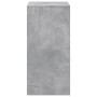 Mesa alta de bar madera ingeniería gris hormigón 51x50x103,5 cm en Mesas de comedor | Comprar online en Foru.es