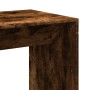 Mesa alta de bar madera ingeniería roble ahumado 51x50x103,5 cm en Mesas de comedor | Comprar online en Foru.es
