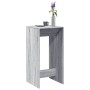 Mesa alta de bar madera ingeniería gris Sonoma 51x50x103,5 cm en Mesas de comedor | Comprar online en Foru.es