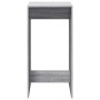 Mesa alta de bar madera ingeniería gris Sonoma 51x50x103,5 cm en Mesas de comedor | Comprar online en Foru.es
