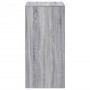 Mesa alta de bar madera ingeniería gris Sonoma 51x50x103,5 cm en Mesas de comedor | Comprar online en Foru.es