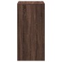Mesa alta de bar madera ingeniería marrón roble 51x50x103,5 cm en Mesas de comedor | Comprar online en Foru.es