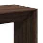 Mesa alta de bar madera ingeniería marrón roble 51x50x103,5 cm en Mesas de comedor | Comprar online en Foru.es