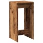 Mesa alta de bar madera de ingeniería envejecida 51x50x103,5 cm en Mesas de comedor | Comprar online en Foru.es