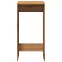Mesa alta de bar madera ingeniería roble artisian 51x50x103,5cm en Mesas de comedor | Comprar online en Foru.es