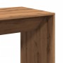 Mesa alta de bar madera ingeniería roble artisian 51x50x103,5cm en Mesas de comedor | Comprar online en Foru.es