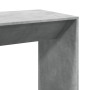 Mesa alta de bar madera ingeniería gris hormigón 102x50x103,5cm en Mesas de comedor | Comprar online en Foru.es