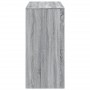 Mesa alta de bar madera ingeniería gris Sonoma 102x50x103,5 cm en Mesas de comedor | Comprar online en Foru.es