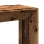 Mesa alta de bar madera ingeniería envejecida 102x50x103,5 cm en Mesas de comedor | Comprar online en Foru.es