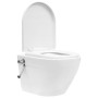Inodoro WC de pared sin bordes cisterna oculta cerámica blanco de vidaXL, Baños - Ref: Foro24-3055348, Precio: 369,79 €, Desc...
