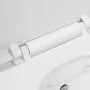 Inodoro WC de pared sin bordes cisterna oculta cerámica blanco de vidaXL, Baños - Ref: Foro24-3055348, Precio: 379,17 €, Desc...