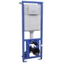 Inodoro WC de pared sin bordes cisterna oculta cerámica blanco de vidaXL, Baños - Ref: Foro24-3055348, Precio: 369,79 €, Desc...