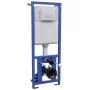 Inodoro WC de pared sin bordes cisterna oculta cerámica blanco de vidaXL, Baños - Ref: Foro24-3055348, Precio: 379,17 €, Desc...