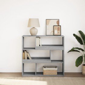 Estantería/divisor de espacios gris Sonoma 100x33x94,5 cm en Librerías y estanterías | Comprar online en Foru.es