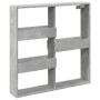 Armario de pared madera ingeniería gris hormigón 80x15x80 cm en Estanterías | Comprar online en Foru.es